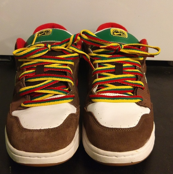 Nike Other - Nike Mogan Jr 6.0 Rasta Skate Shoes F/ 2009